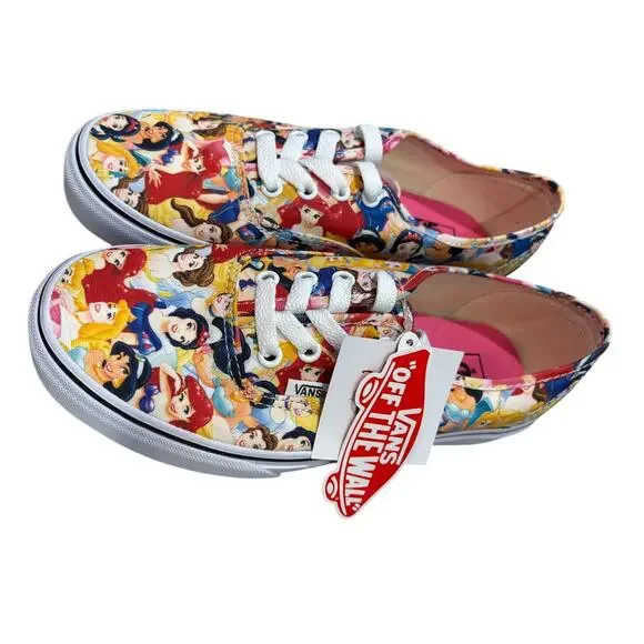 Vans Disney Princess Sneakers - Size 7.5 Women - Picture 2 of 7